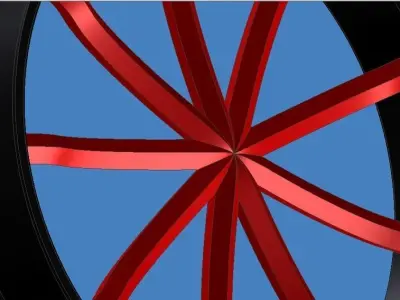 Rin wheel Free 3D model