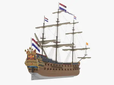 Flagship Zeven Provincien 3D model