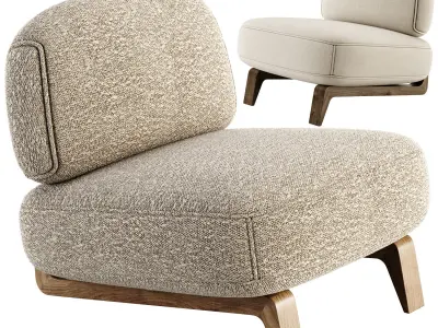 VAO Easy Chair By Paolo Castelli 3D model