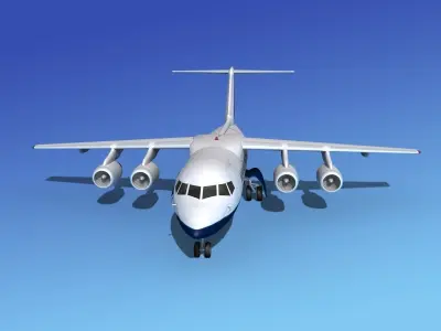 BAe 146-200 Territory Air Transport 3D model