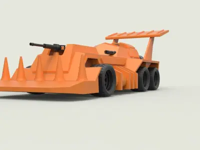 Eliminator from Thunder Road Scale 1 to 43 3D print model