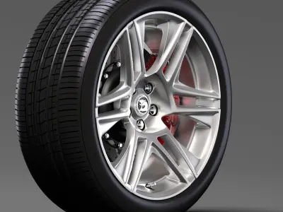 HSV GTS Maloo GEN F2 2017 wheel 3D model