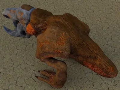 Monster Shrieker 3D model