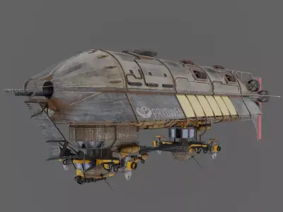 The Prydwen 3D model