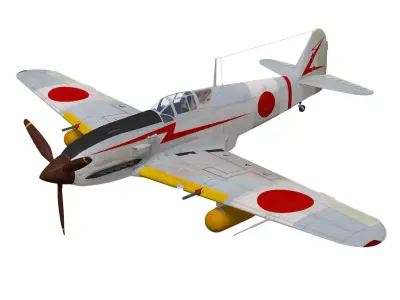 Kawasaki Ki61 hien hei tony 3D model