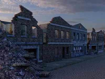 old city-historic city 3D model