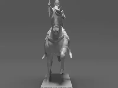 kral Tomislav - Jinete 3D print model