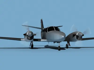 Cessna F406 Caravan II V00 3D model
