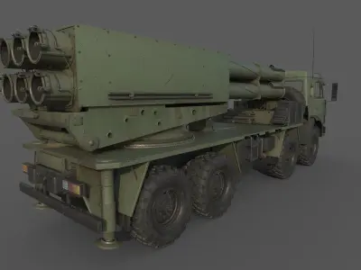 9A52-4 Tornado 3D model