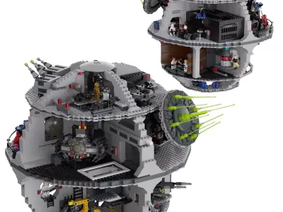 Lego - 75159 Death Star 3D model