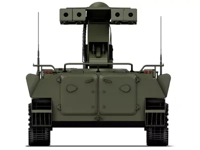 9K35 Strela-10 SA-13 Gopher 1976 3D model