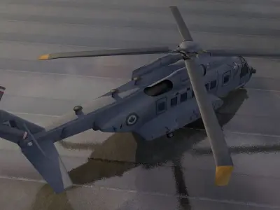 Sikorsky CH-148 Cyclone 3D model
