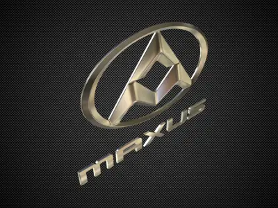maxus logo 3D model
