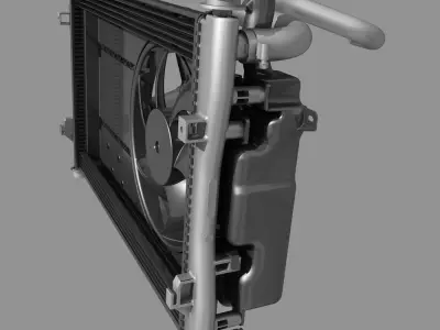 Engine Cooling Fan 3D model