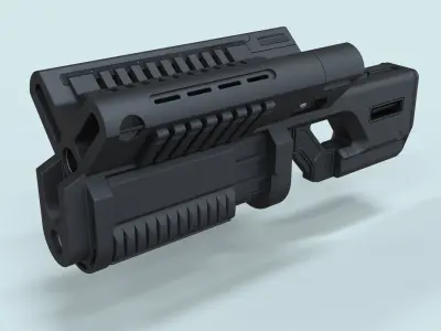 BFG 9000 from DOOM 3D model