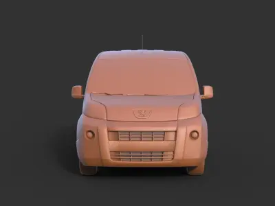 Peugeot Bipper 3D print model