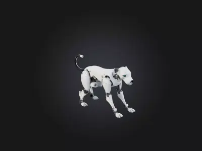 RoboDog Model Low-poly 3D model