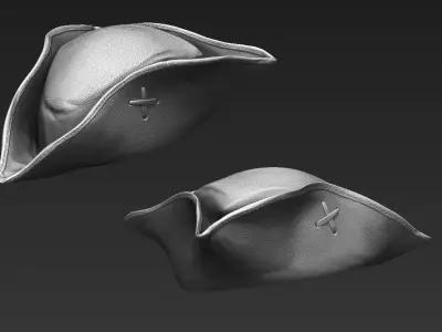 Set of Headwear Part 1 3D model