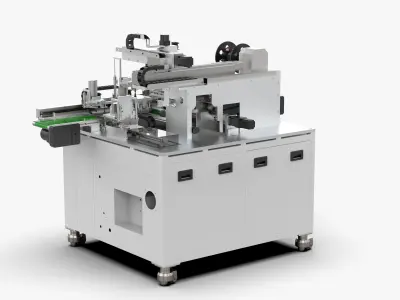 Automatic Mobile Phone Screen Film Sticking Machine 3D model