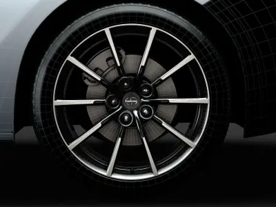 Scion FR-S RC 86 2020 wheel 3D model
