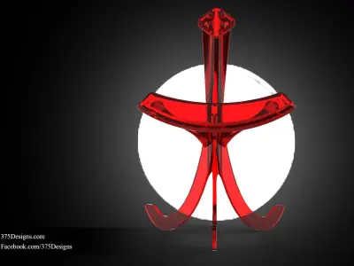 375 Automotive Logo Free 3D model