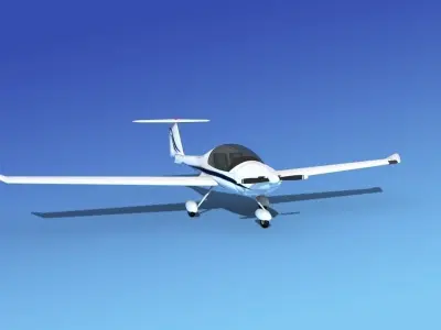 Daimond DA-20 Katana V05 3D model