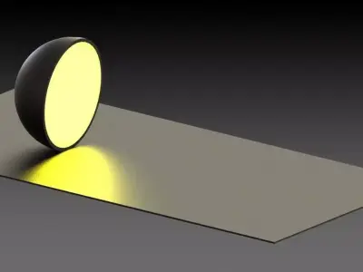 Head Light Free 3D model