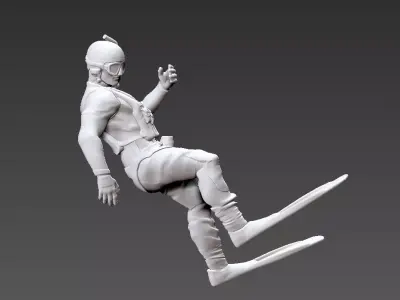 Coast Guard Rescue Swimmer 3D print model