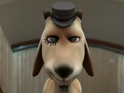 JUANA THE GOAT 3D model