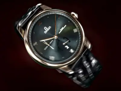 Realistic Omega Watch 3D model