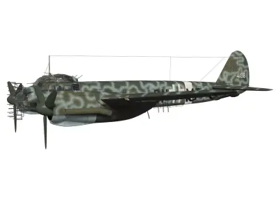 Junkers Ju 88 A-6 3D model