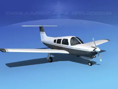 Piper Turbo Arrow III 3D model