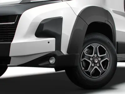 Vauxhall Movano Van L3H2 2024 3D model