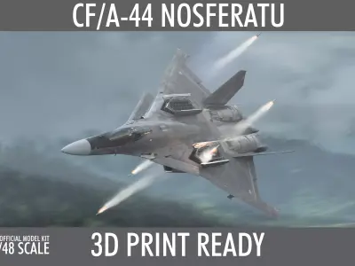CFA-44 Nosferatu 3d Print 3D print model
