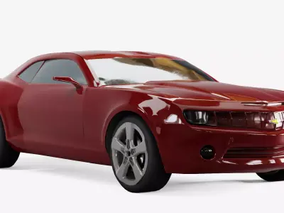 Camaro Car Free 3D Model Free 3D model