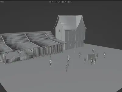 The Lost Ship Free 3D model