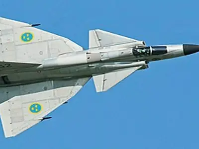 Saab 37 Viggen 3D model