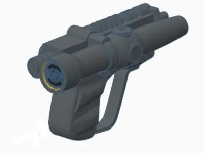 Blastech EC-17 Hold Out Blaster 3D print model