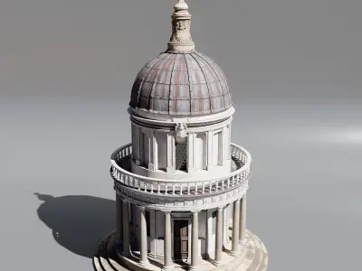 Tempietto Del Bramante 3D model