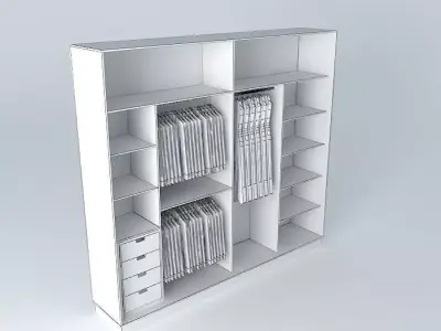 wardrobe Free 3D model get