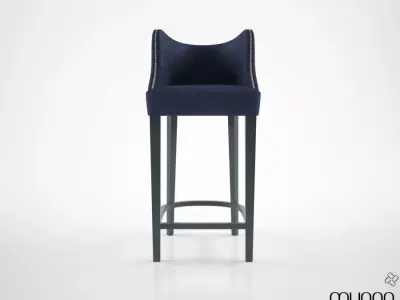 Munna Becomes Me Barstool 3D model