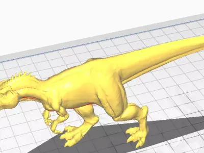 Allosaurus t - rex 3D print model