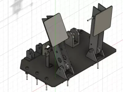 Pedal Box Formula Student Car 3D model