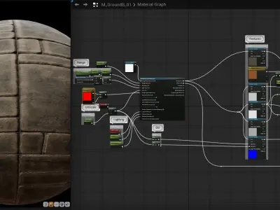 Medieval wall and ground Package - PBR Texture
