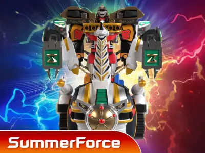 Dino Ultrazord - Power Ranger 3D model