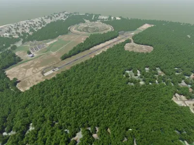 Kittyhawk North Carolina Birthplace of Aviation 3D model