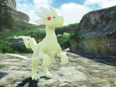 Velocizolt Pokemon 3D model