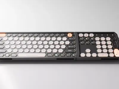 Keyboard concept 3D model