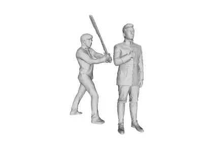 Printle MoDualls LifeDuo Homme 001 PS 3D print model