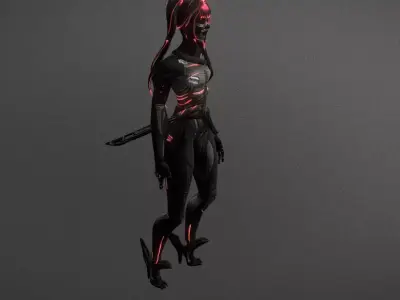 SCARLET Free Sci-fi 3D print model